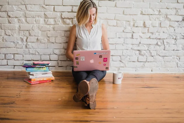 influencer, writing, girl, woman, typing, on computer, content marketing, typing on floor, written, words, handwriting, brown computer, brown laptop, brown marketing, brown writing, influencer, influencer, influencer, influencer, writing, writing, writing, writing, writing, typing, content marketing. Content agencies: four business models explained